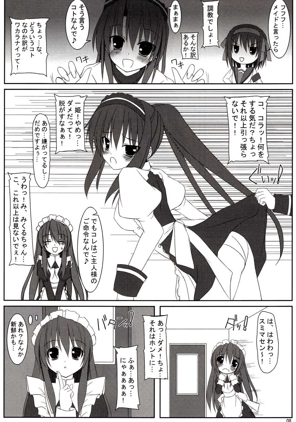 (C75) [MaHoLa (Tomosuke)] Melancholy of K (Suzumiya Haruhi no Yuuutsu) - Page 7