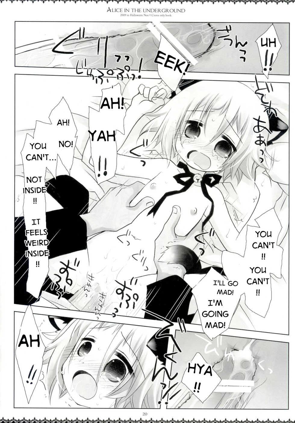 (Puniket 20) [Chronolog, Shoujo Zukin (Sakurazawa Izumi, Hatomugi Munmun)] Alice in the underground (Soul Eater)[English] - Page 19