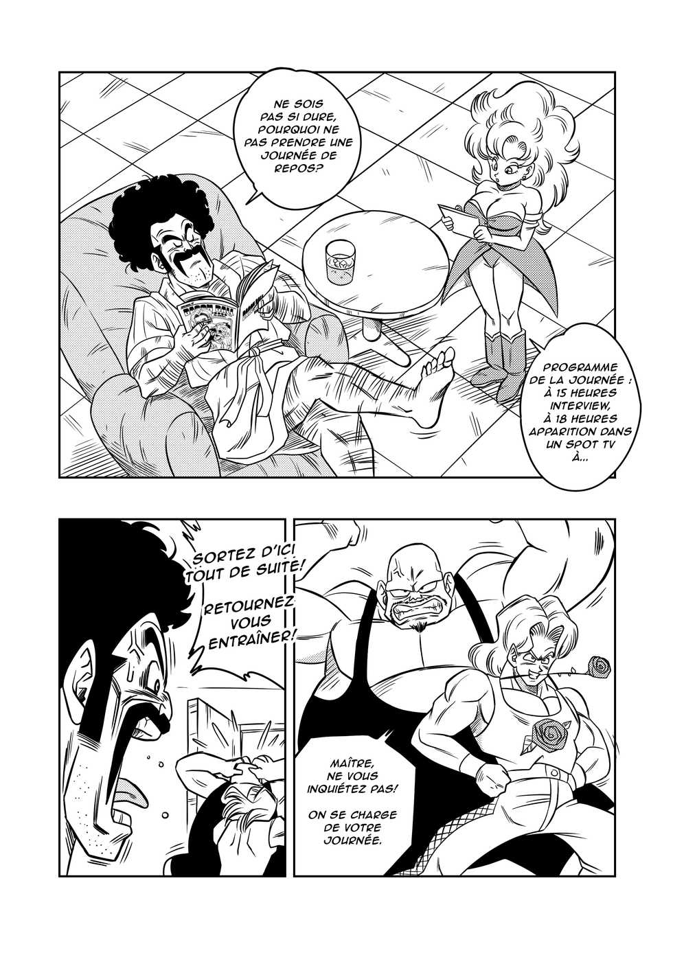 [Yamamoto] Mister Satan no Himitsu no Training | Mr. Satan's Secret Training (Dragon Ball Z) [French] - Page 4