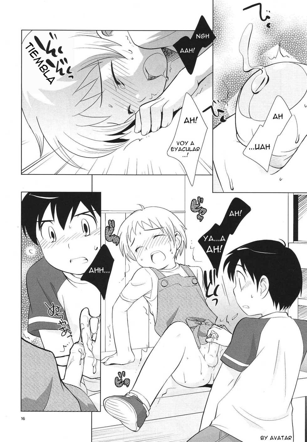 (C68) [Tokuda (Ueda Yuu)] Omiseban Orusuban [Spanish] [Avatar-kun] [Decensored] - Page 18