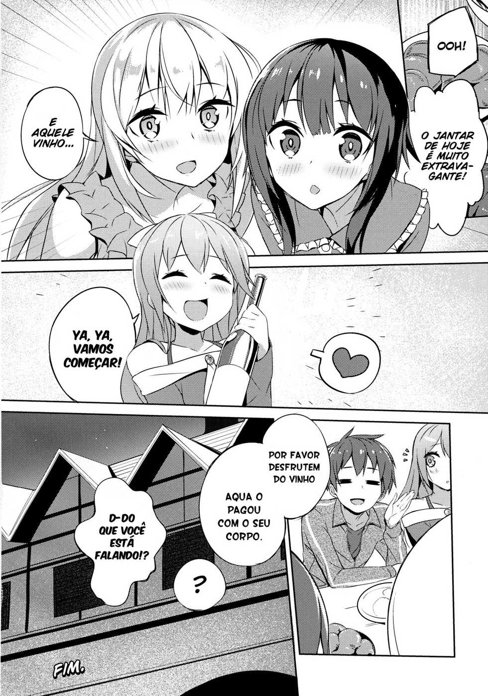 (COMIC1☆11) [High Tech Pen Case (Tam-U)] Kono Da-Maid to Mitsudan o! (Kono Subarashii Sekai ni Syukufuku o!) [Portuguese-BR] [Lúcifer morningstar] - Page 23