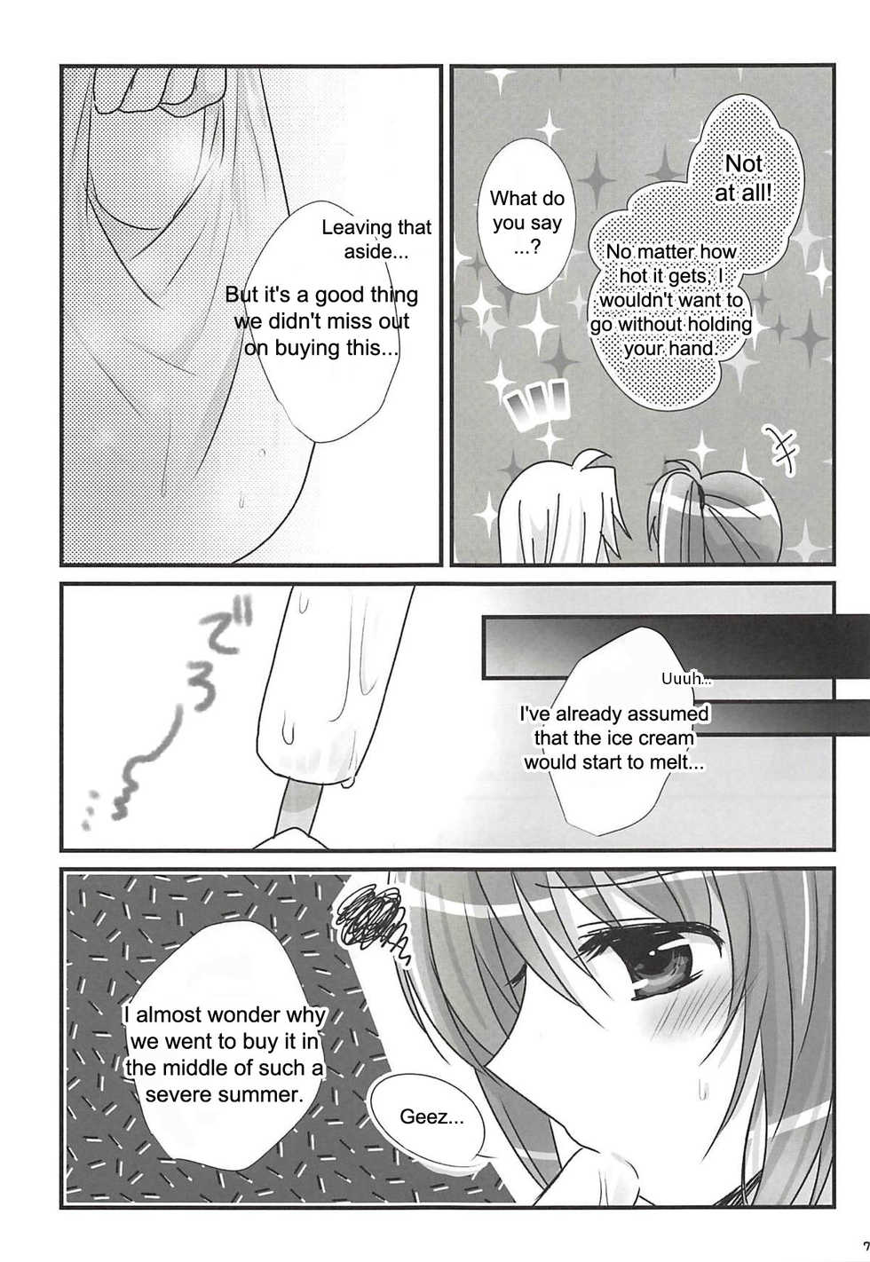 (C94) [Ameiro (Nanashiki)] Natsudoke (Mahou Shoujo Lyrical Nanoha) [English] [Started The Breaker + NanoFate] - Page 6