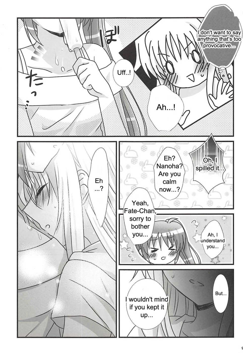 (C94) [Ameiro (Nanashiki)] Natsudoke (Mahou Shoujo Lyrical Nanoha) [English] [Started The Breaker + NanoFate] - Page 8