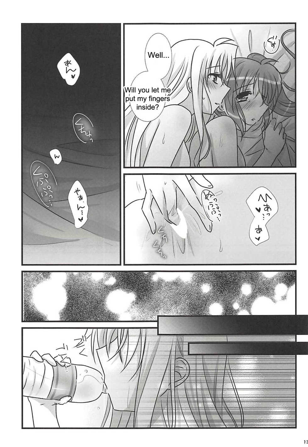 (C94) [Ameiro (Nanashiki)] Natsudoke (Mahou Shoujo Lyrical Nanoha) [English] [Started The Breaker + NanoFate] - Page 12