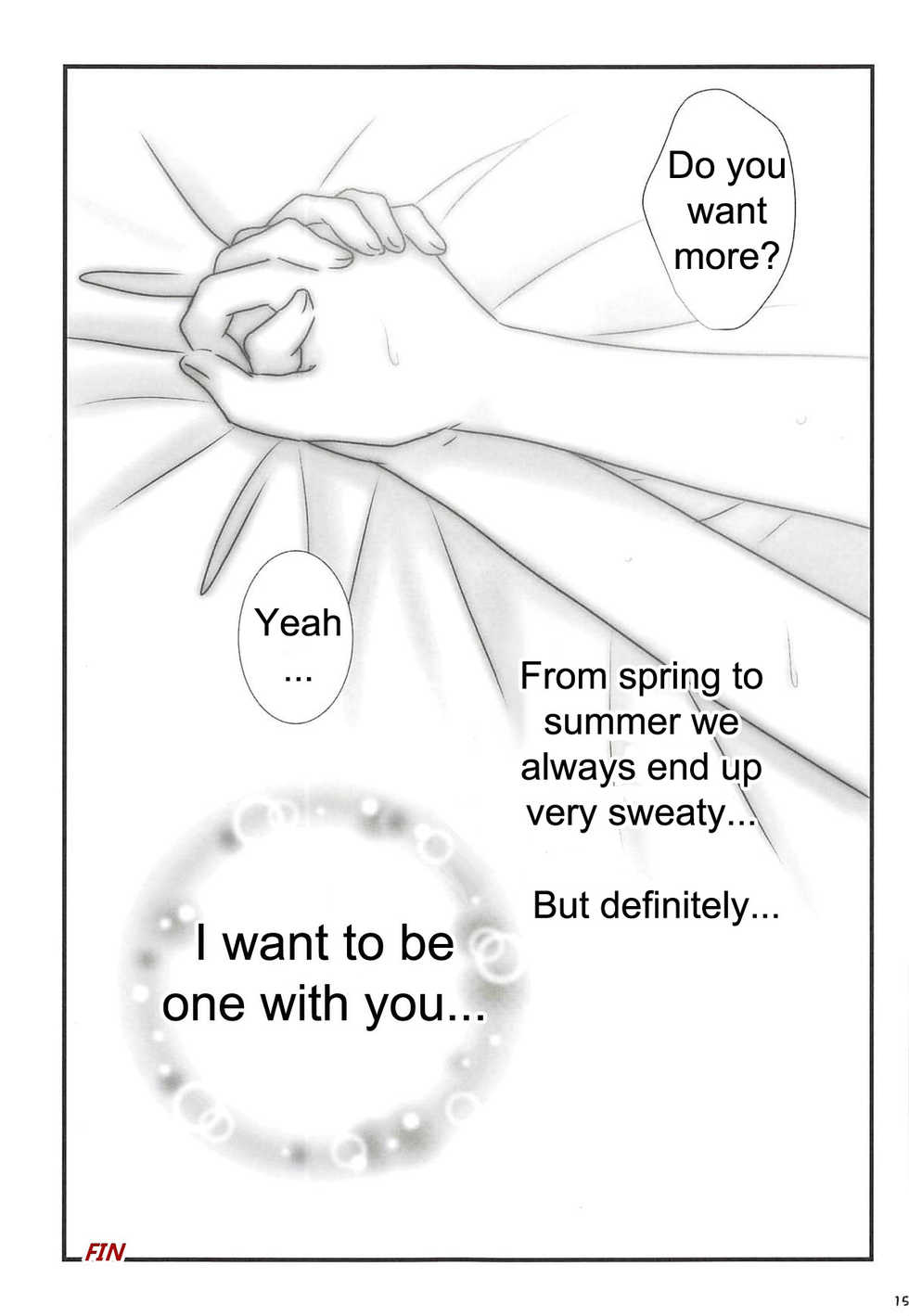 (C94) [Ameiro (Nanashiki)] Natsudoke (Mahou Shoujo Lyrical Nanoha) [English] [Started The Breaker + NanoFate] - Page 14