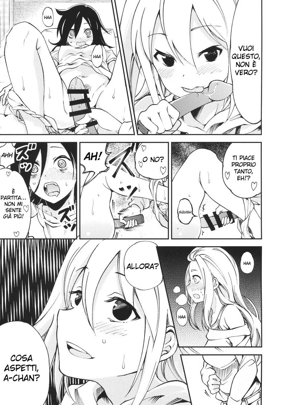 (Motenaishi Sokubaikai Suru 3) [Umemoto Seisaku Iinkai (Various)] MokoMote Ecstasy (Watashi ga Motenai no wa Dou Kangaetemo Omaera ga Warui!) [Italian] [Hentai Fantasy] - Page 20