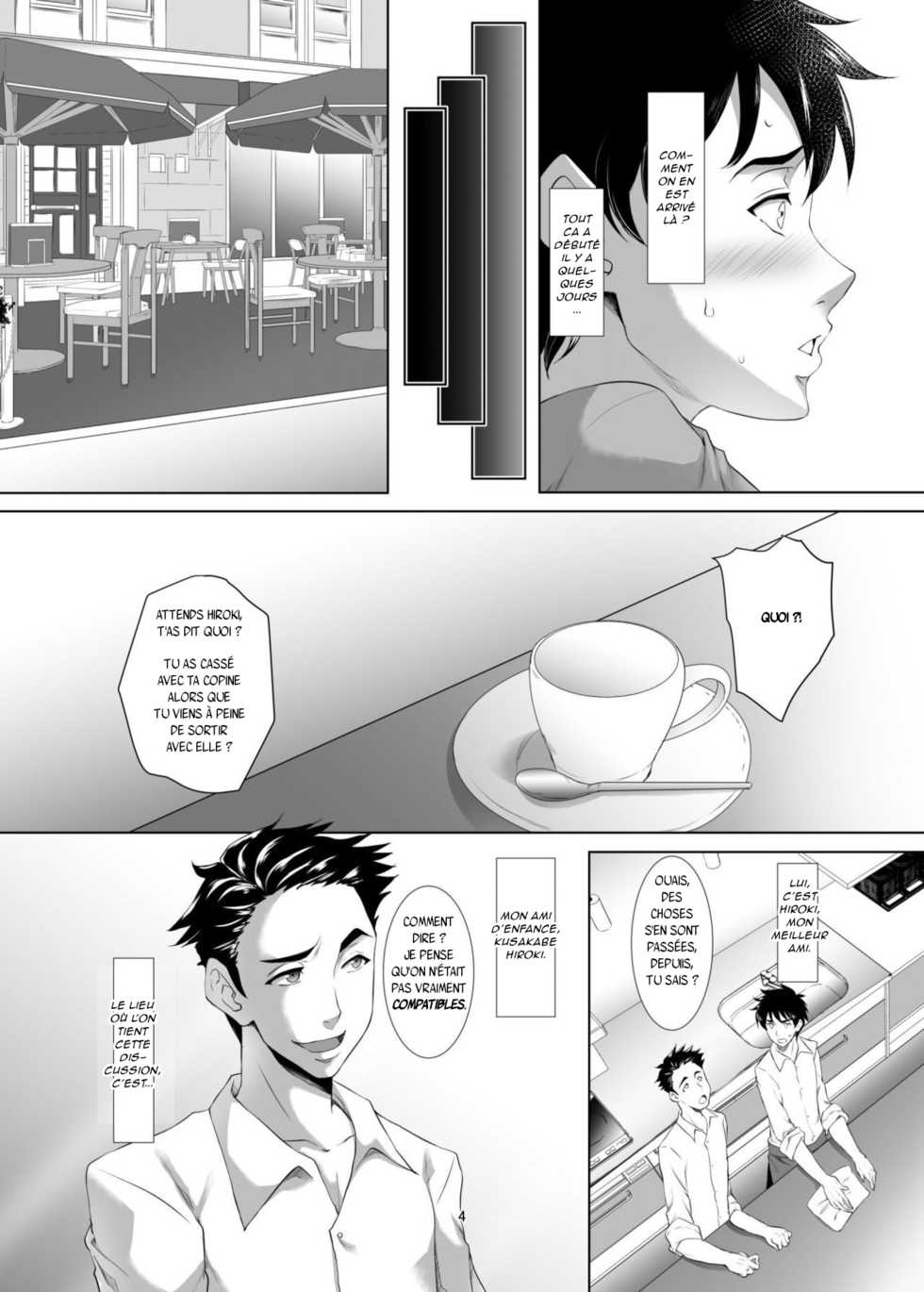 [SPRECHCHOR (Eguchi Chibi, Nintai Akira)] Omae no Kaa-chan, Ii Onna da yo na. Ch. 1 [French] [Digital] - Page 4