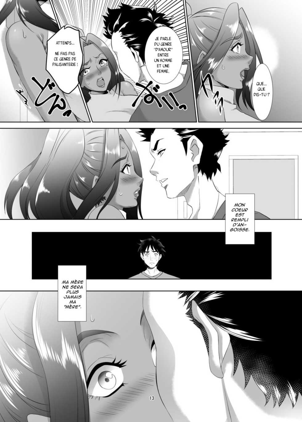 [SPRECHCHOR (Eguchi Chibi, Nintai Akira)] Omae no Kaa-chan, Ii Onna da yo na. Ch. 1 [French] [Digital] - Page 13