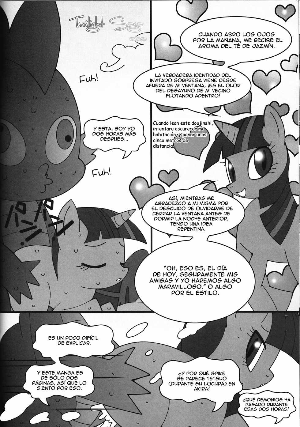 (Mofuket 2) [Kigeki Gahou (Sugai)] Twilight Syndrome (My Little Pony: Friendship is Magic) [Spanish] [Red Fox Makkan] - Page 22