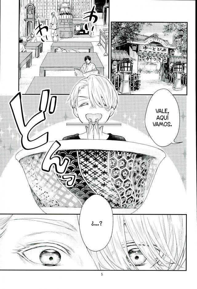 (C91) [Shikisho (Inaka Shinshi)] Mashou no Katsudon (Yuri on Ice) [Spanish] - Page 2