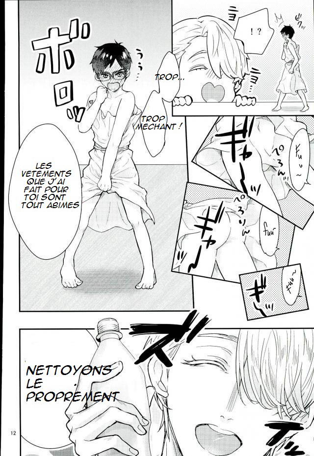 (C91) [Shikisho (Inaka Shinshi)] Mashou no Katsudon (Yuri on Ice) [French] - Page 9