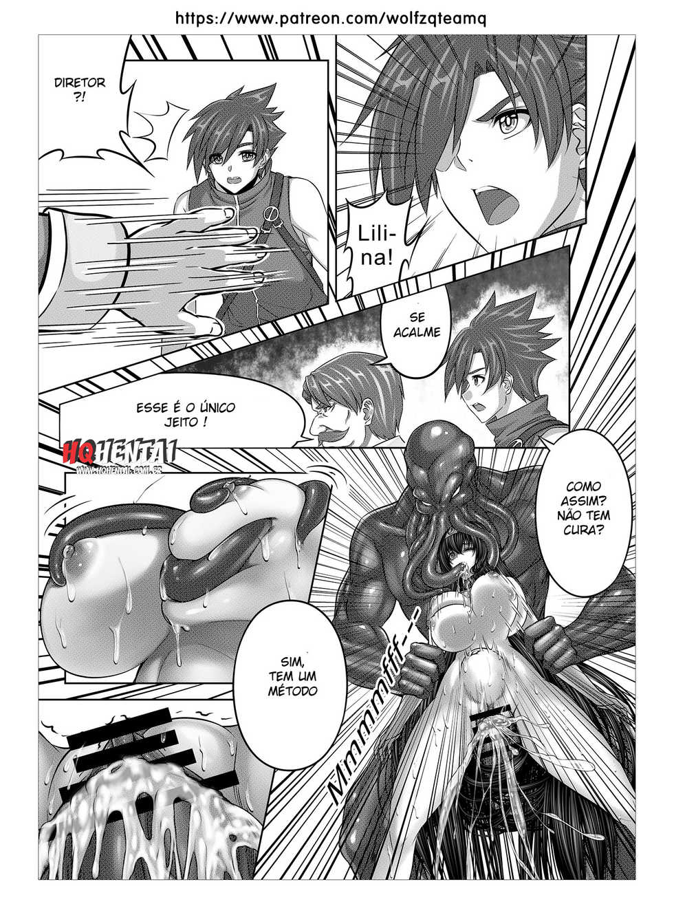 [wolfzqteam] Bad End Of Cursed Armor College Line [Portuguese-BR] - Page 10