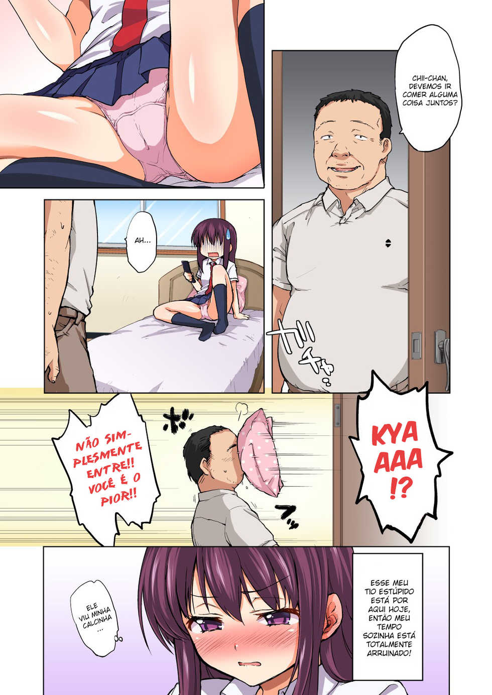 (COMITIA97) [Muchakai (Mucha)] Chii-chan Kaihatsu Nikki [Portuguese-BR] - Page 7