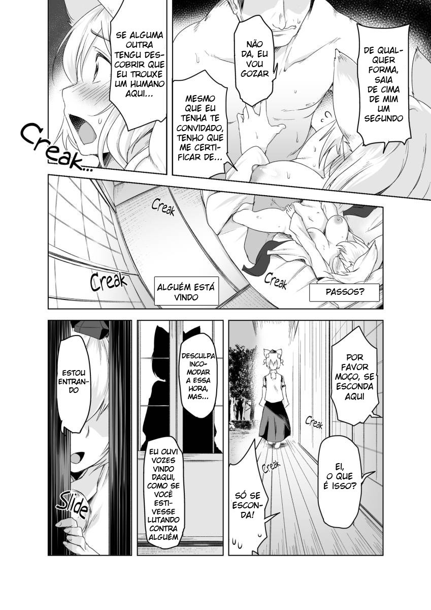 [Akikaze Asparagus (Aki)] Momiji Murou (Touhou Project) [Portuguese-BR] [HQHentai.com.br] [Decensored] [Digital] - Page 8