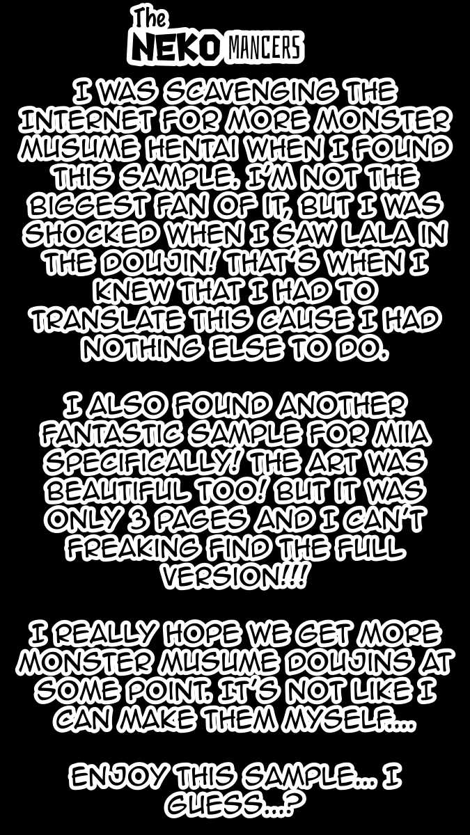 (Ningen Janai R) [Marunomare (Bankokudou)] Monster Anal de Suru Nichijou (Monster Musume no Iru Nichijou) (English) [Sample] - Page 8