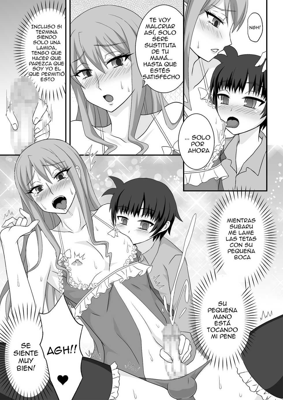 [Shikkoku no Hekireki (EGAMI)] Onee ga Mama ni Narun da yo! [Spanish] [Delnero] [Digital] - Page 10