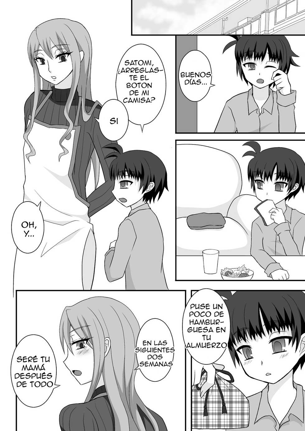 [Shikkoku no Hekireki (EGAMI)] Onee ga Mama ni Narun da yo! [Spanish] [Delnero] [Digital] - Page 21