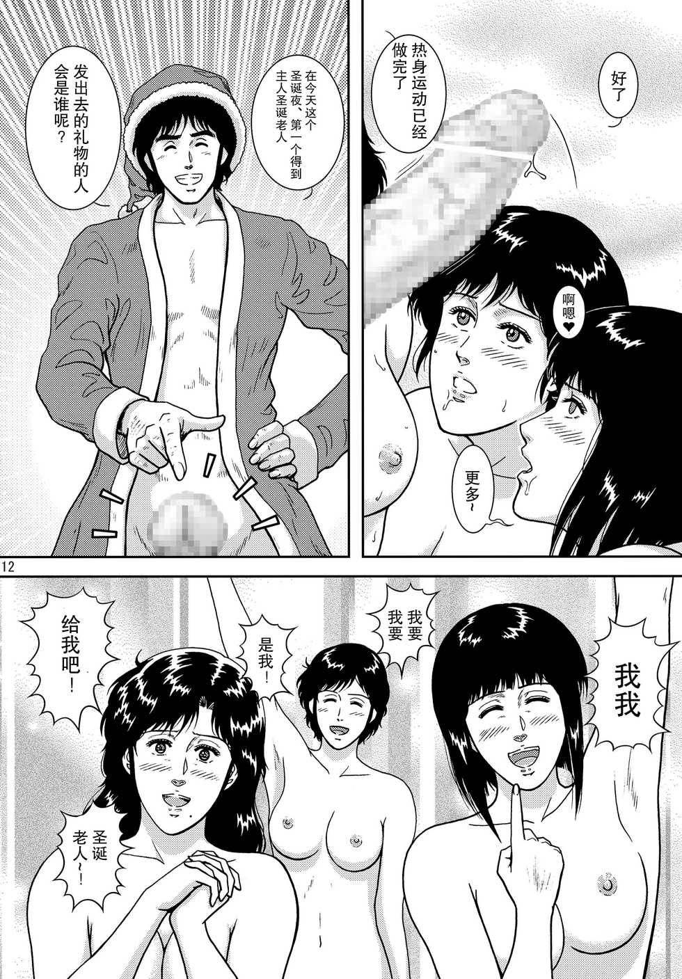 [Atelier Pinpoint (CRACK)] NIGHTFLY vol.10 PLEASE COME HOME for X'mas (Cat's Eye) [Chinese] [不咕鸟汉化组] - Page 12