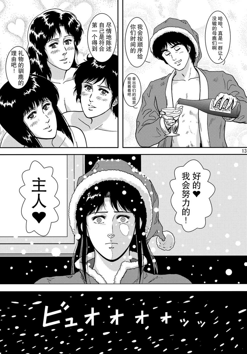 [Atelier Pinpoint (CRACK)] NIGHTFLY vol.10 PLEASE COME HOME for X'mas (Cat's Eye) [Chinese] [不咕鸟汉化组] - Page 13