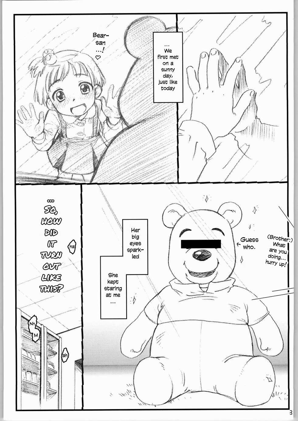 (C65) [Otaku Beam (Kuro, Sendaman)] Kuma Ryoujoku Remix | Bear's Disgrace Remix [English] - Page 2