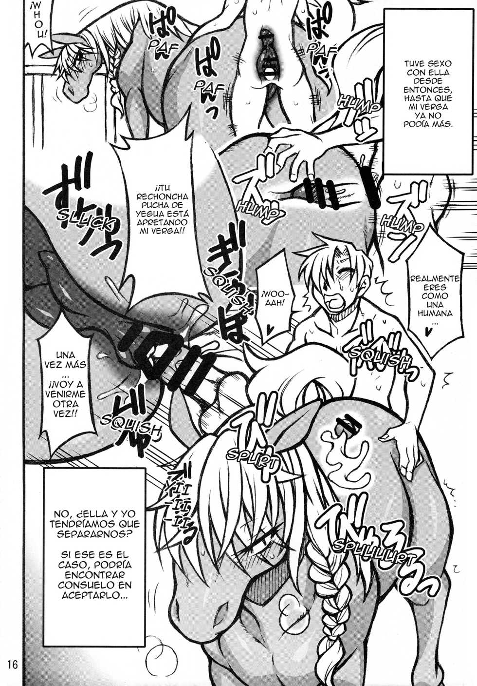 (Kemoket 3) [Mayoineko (Various)] MARE HOLIC 2 [Spanish] [Red Fox Makkan] [ページ欠落] - Page 15