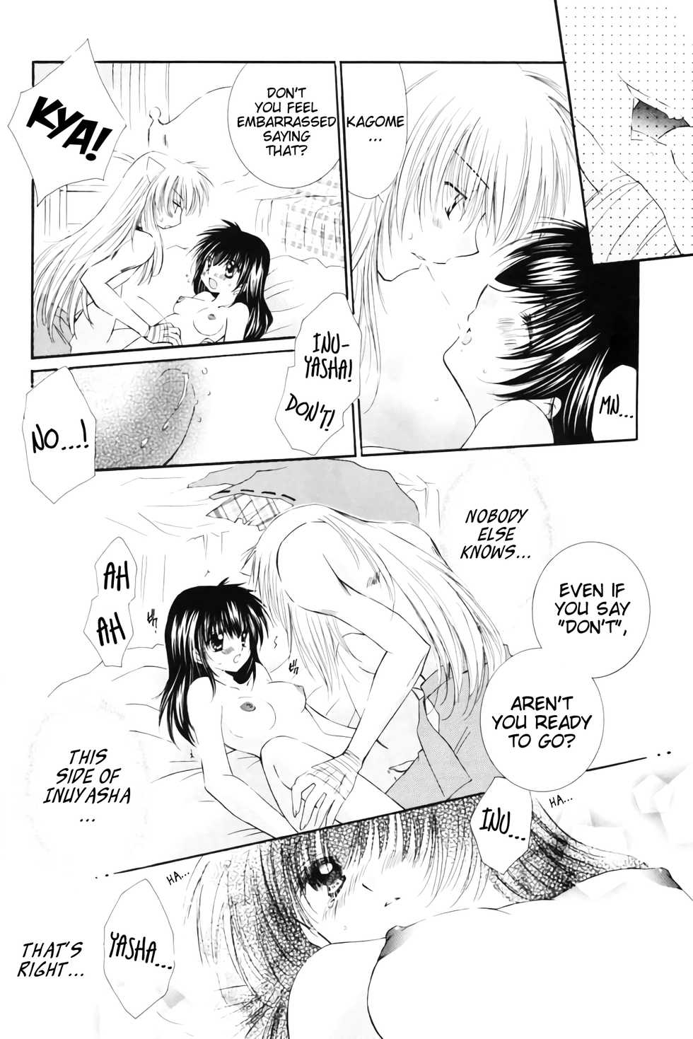 (C68) [Sakurakan (Seriou Sakura)] Kimagure Futahoshi | Fickle Twin Comets (Inuyasha) [English] [EHCove + WataTL] - Page 33