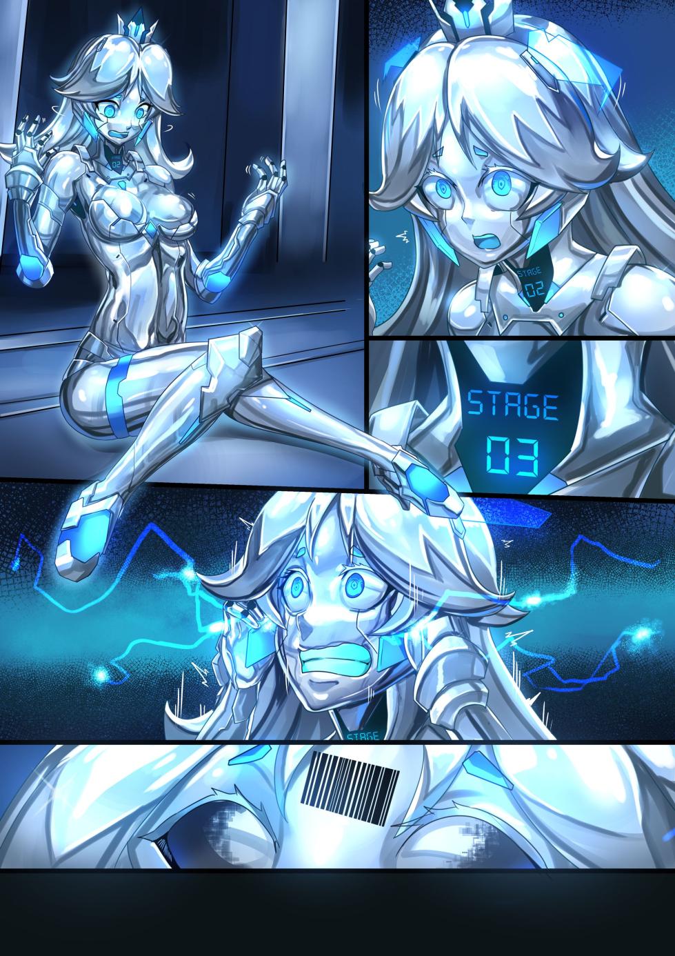 Princess Daisy Robot Transformation - Page 4