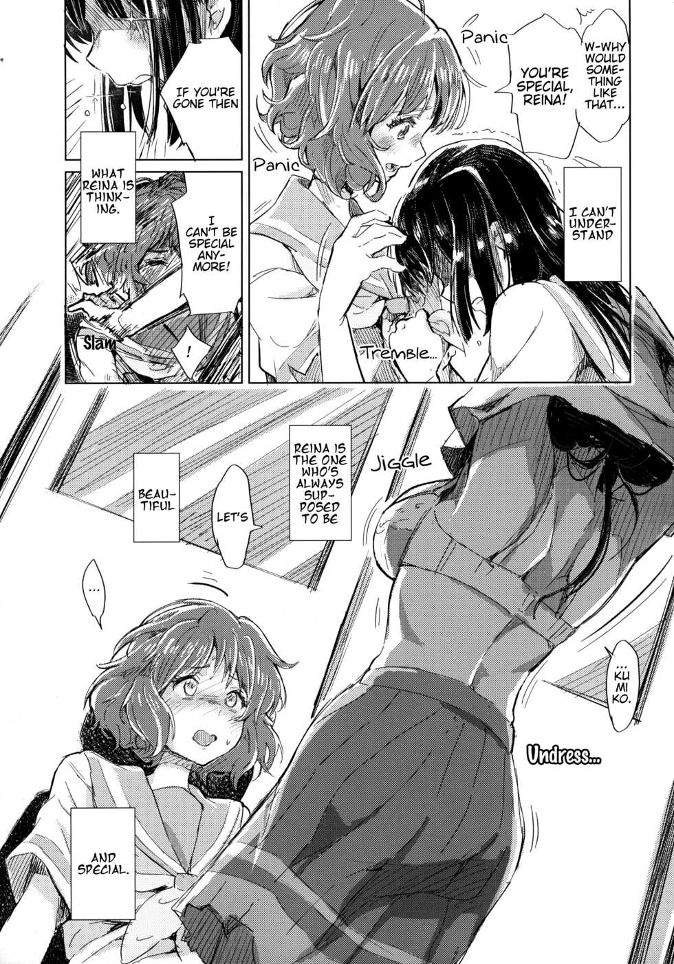 [HIYOCCO (hiyocco)] Oumae Kumiko no Shoushitsu (Hibike! Euphonium) [English] =Fureta7= - Page 14