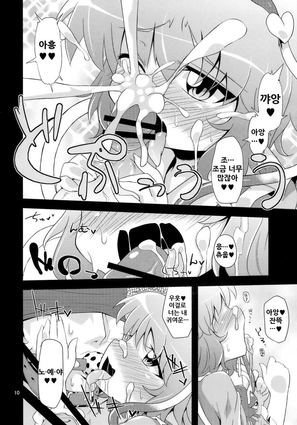 (Kouroumu 6) [Happiness Milk (Obyaa)] Hangyaku Dorei (Touhou Project) [Korean] - Page 10