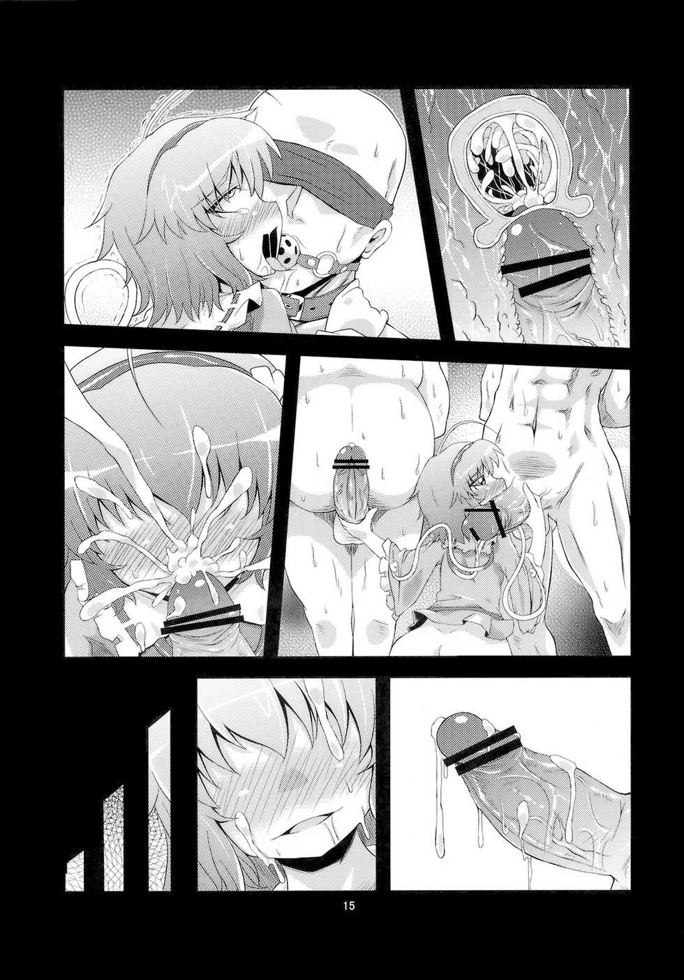 (Kouroumu 6) [Happiness Milk (Obyaa)] Hangyaku Dorei (Touhou Project) [Korean] - Page 15