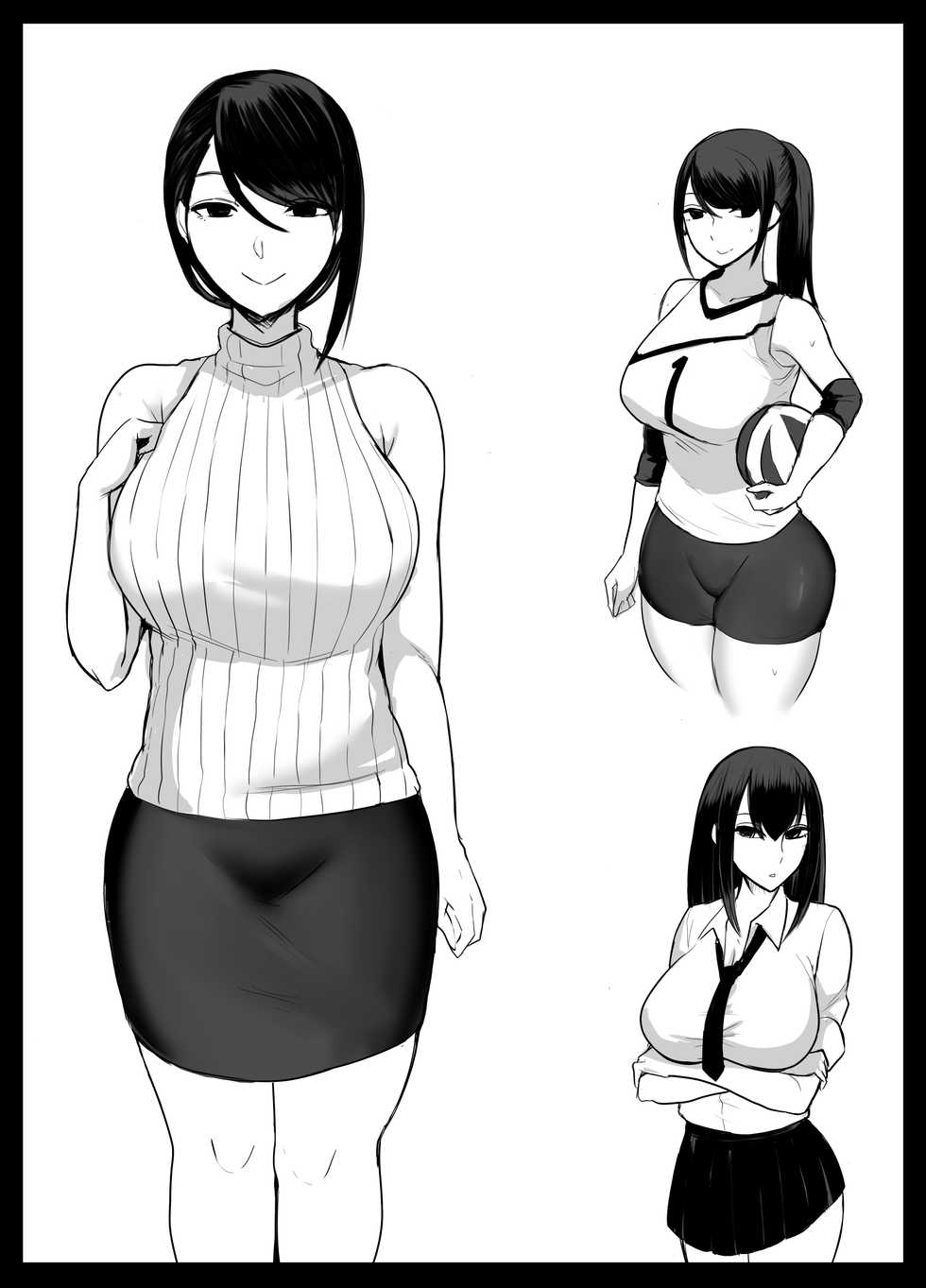 [Tesla pod (Elimiko)] Mama Katsu! ~Yokkyuu Fuman Hitozuma no Musabori Koubi~ [Textless] - Page 33