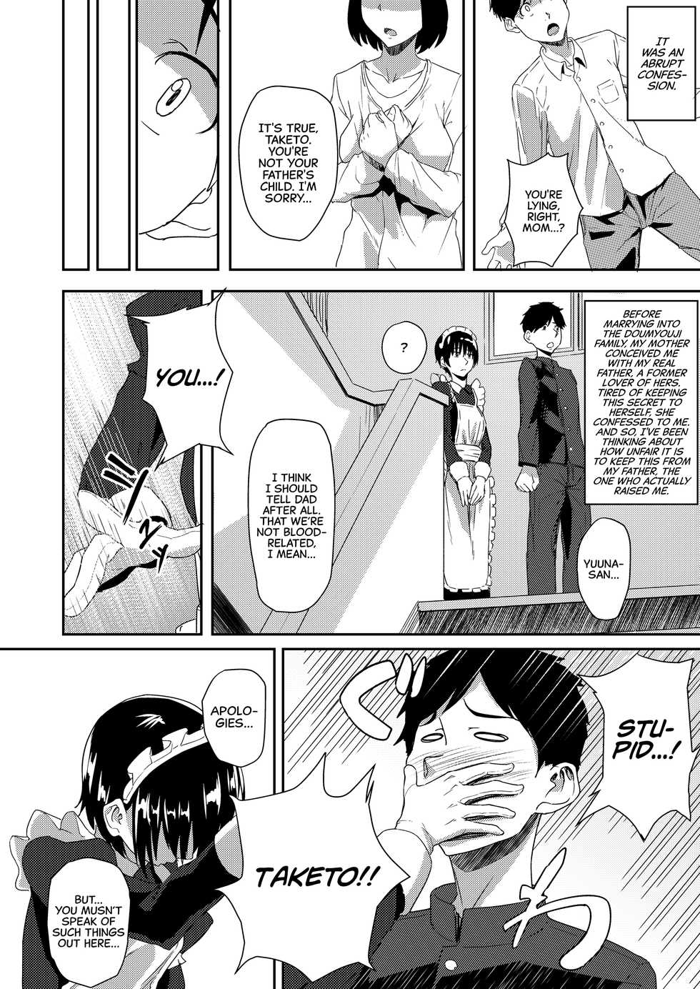 [Chonmage Teikoku (Magekichi)] Maid de Ane de Osananajimi de Sorekara... | From Maid, Big Sister, And Childhood Friend To... [English] [CulturedCommissions] - Page 5