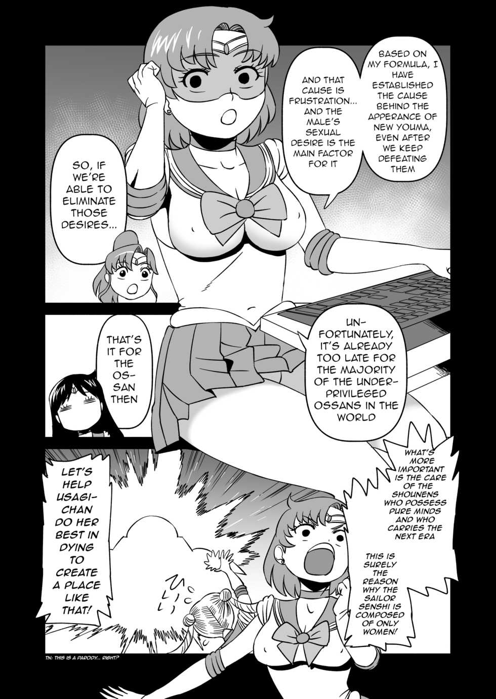[Matsuda Shin] Mako-chan to Kenzen Ikusei Sakusen | Healthy Rearing Strategy With Mako-chan (Bishoujo Senshi Sailor Moon) [English] [q91] - Page 4