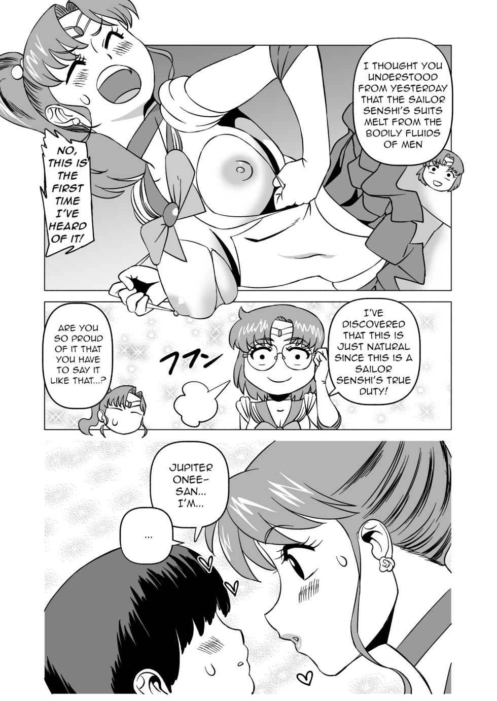 [Matsuda Shin] Mako-chan to Kenzen Ikusei Sakusen | Healthy Rearing Strategy With Mako-chan (Bishoujo Senshi Sailor Moon) [English] [q91] - Page 11