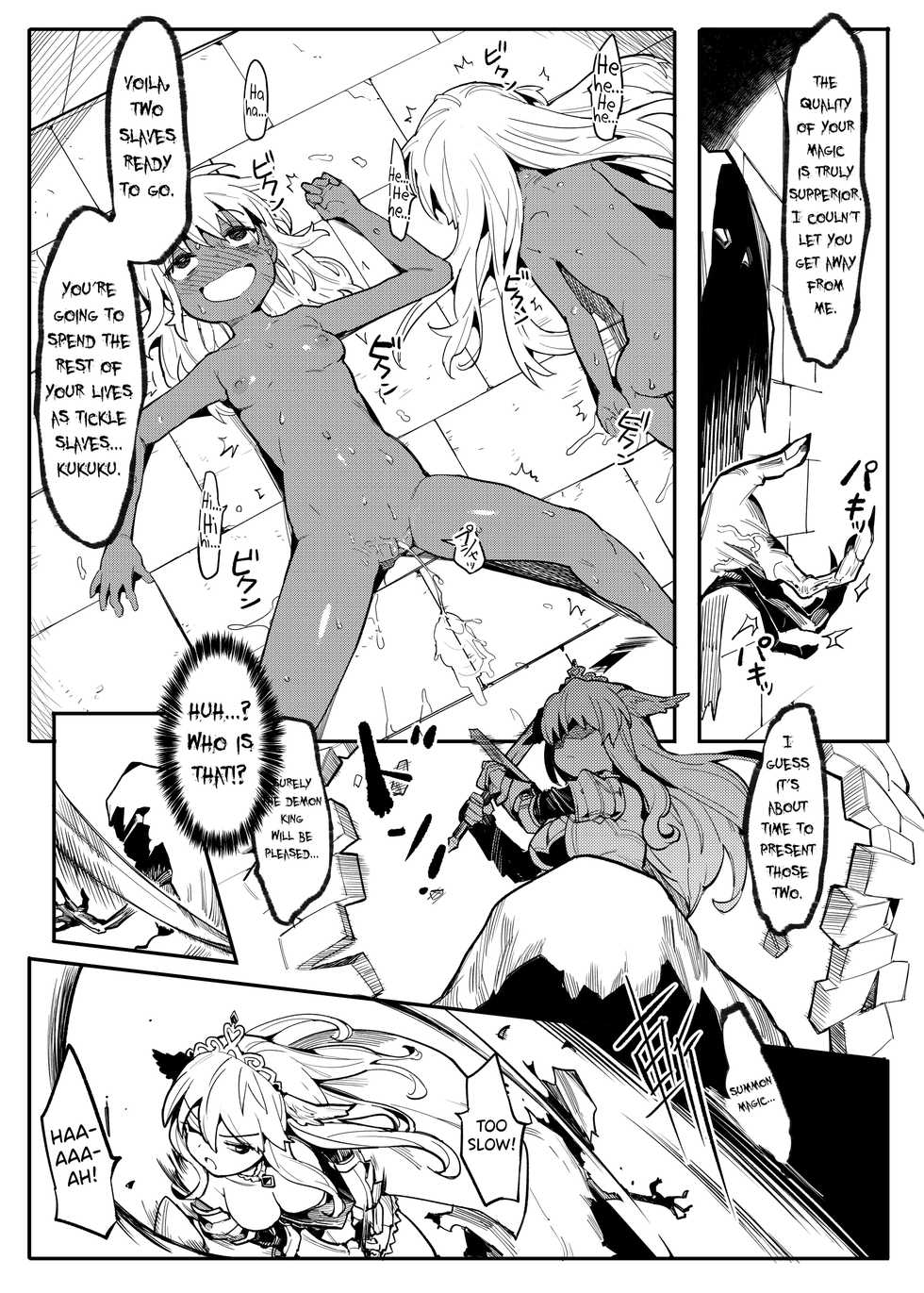 [Muriyari Egao (Henrybird9)] Bishoujo Touzoku Kusuguri Trap Dungeon! 2 | Pretty Thief Tickling Trap Dungeon 2 [English] [biribiri] - Page 23