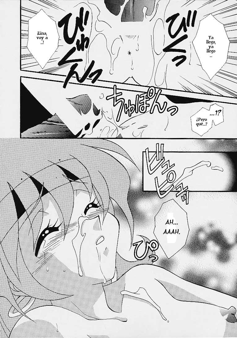 (C52) [Dark Water (Mikuni Saho, Tatsuse Yumino)] BOMBER GIRL (Slayers) [Spanish] - Page 11