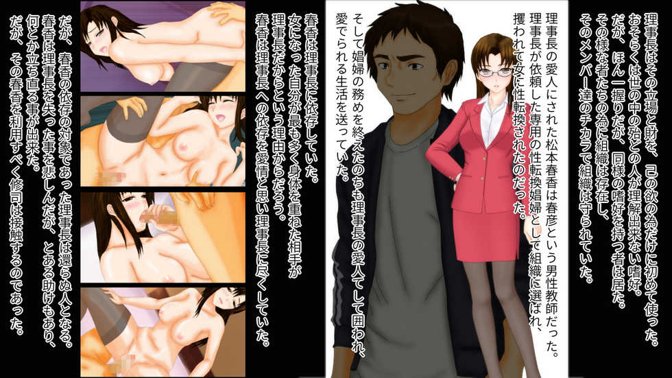 [Kyousei TSF no Ohanashi] Kyousei TSF (Seitenkan) Toaru Soshiki ni Seitenkan sarete Ryoujoku sarete Choukyou sarete Kairaku Zuke ni Natta Moto Otoko no Mirai - Page 4