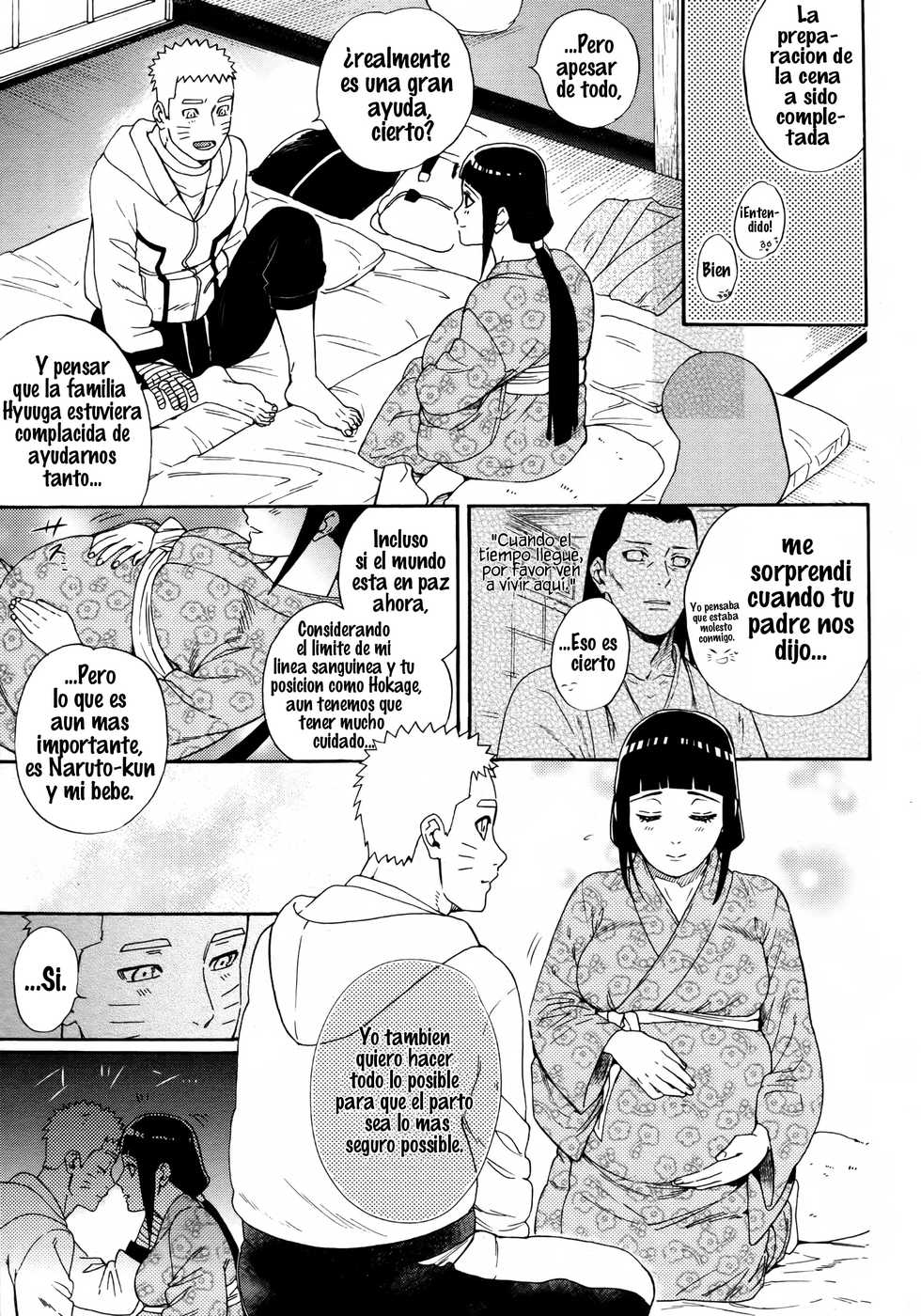 (Chou Zennin Shuuketsu 2019) [a 3103 hut (Satomi)] Maternity May Club (Naruto) [Spanish] [ElYamino07] - Page 8