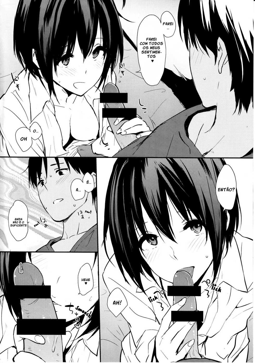 (C89) [Cat Food (NaPaTa)] Miho-ppoi no! (THE IDOLM@STER CINDERELLA GIRLS) [Portuguese-BR] [Lúcifer morning star] - Page 5