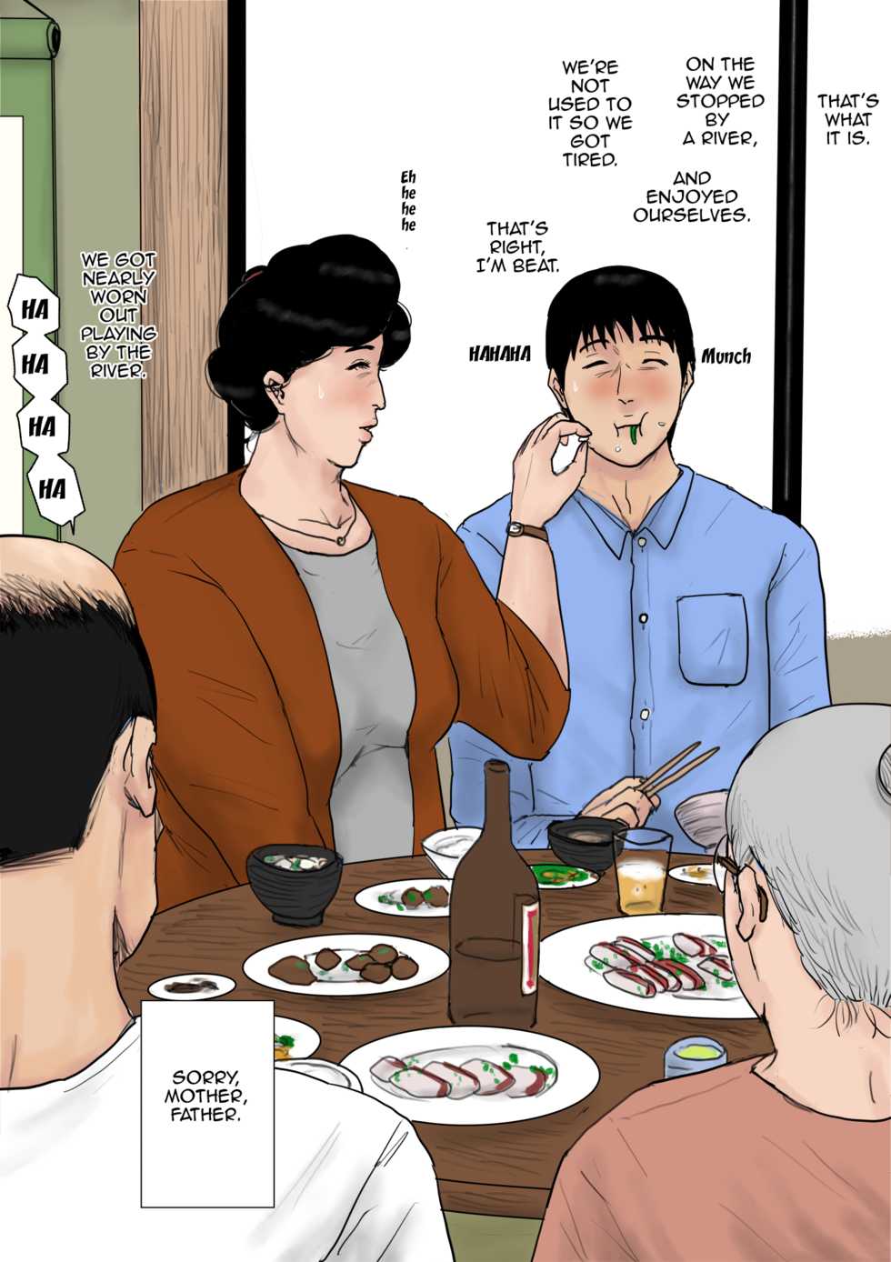 [Oozora Kaiko (Kaiko)] Haha ni Koishite Tokubetsu Hen -Wagaya no Kyuuka no Sugoshikata- | Making Love with Mother Special -The Way to Spend a Holiday at Home- [English] [Amoskandy] - Page 27