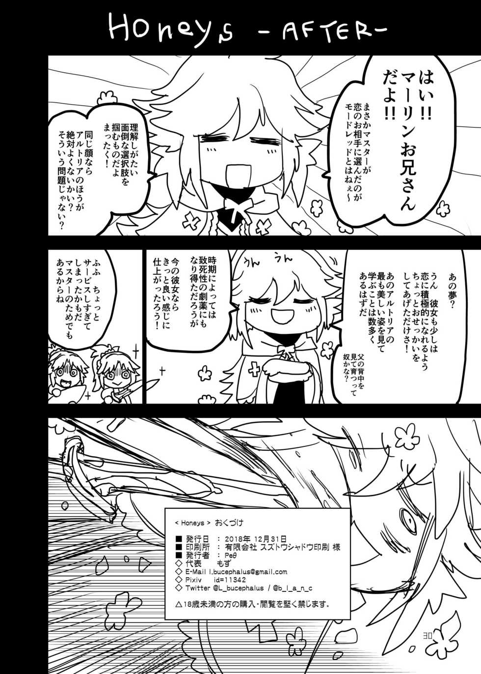 [Peθ (Mozu)] Honeys (Fate/Grand Order) [Digital] - Page 31