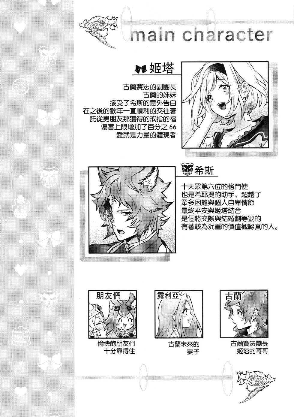 (C97) [BOHYATTO (Pomeko)] dear sweat (Granblue Fantasy) [Chinese] [路过的骑士汉化组] - Page 7