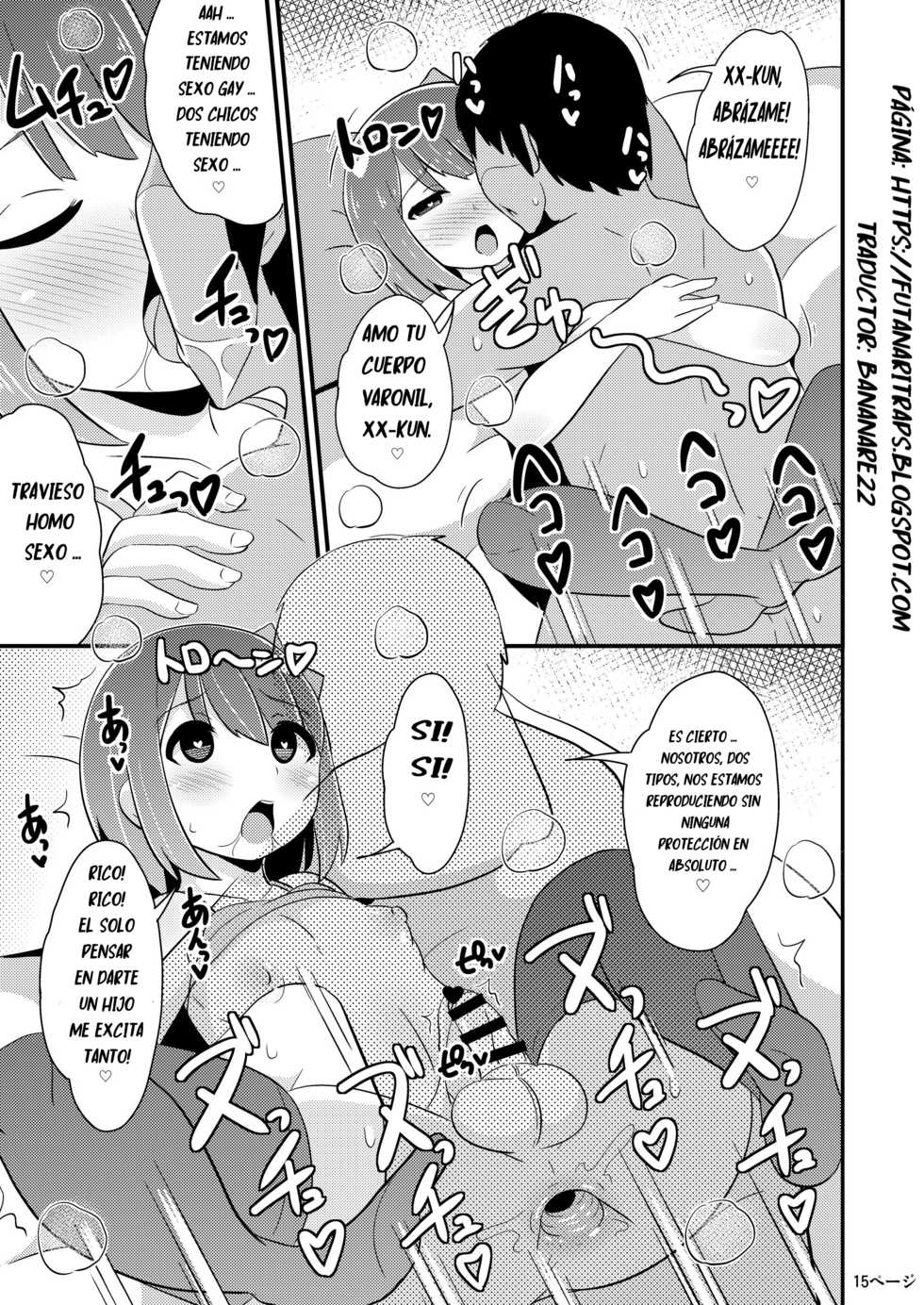 [CHINZURI BOP (Chinzurena)] Homo Sex no Risk o Tsutae Tai [Spanish] [Digital] - Page 15