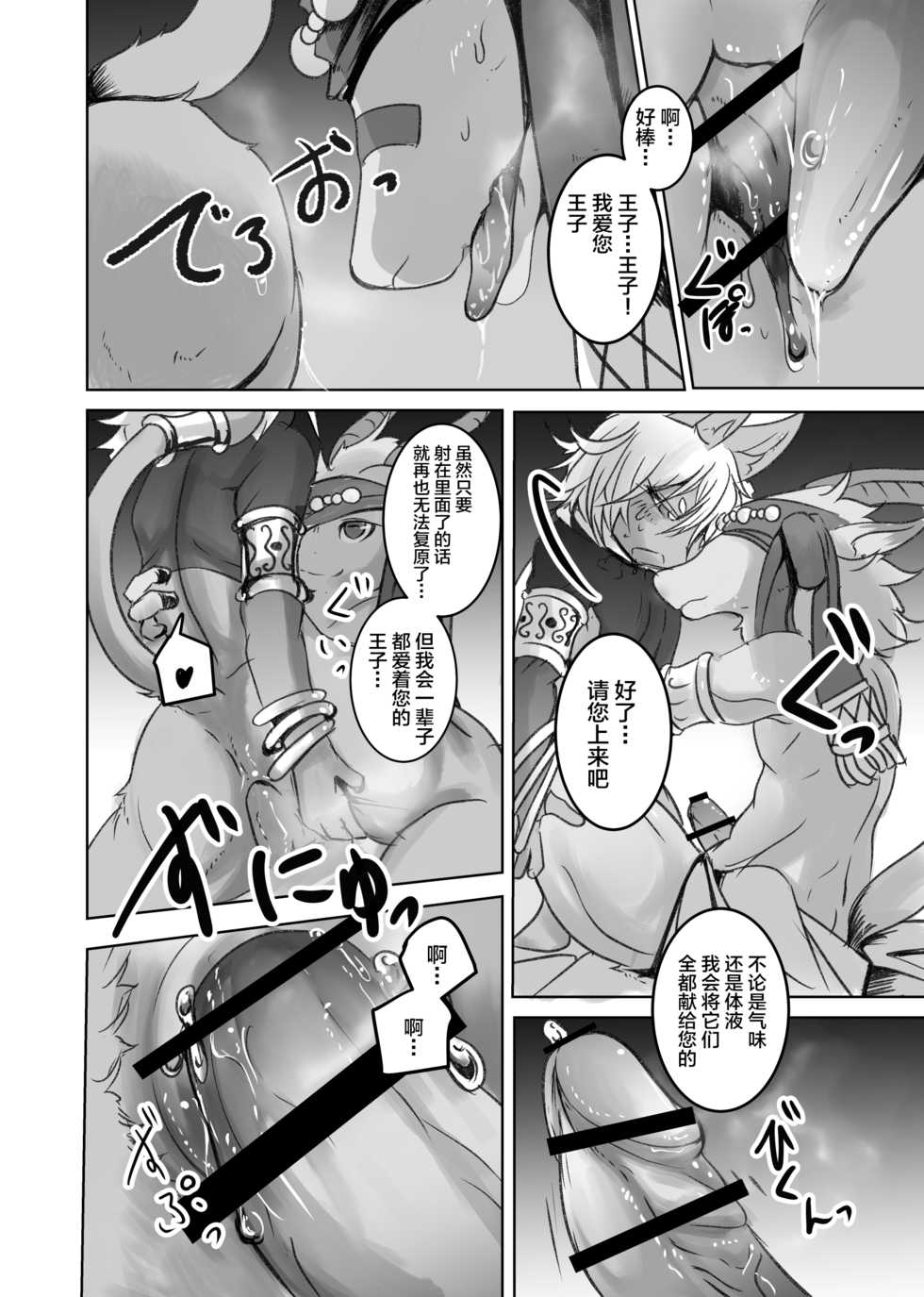 [Noppera Koubou (Mujina)] Arabic Knight [Chinese] [逃亡者x新桥月白日语社] [Digital] - Page 37