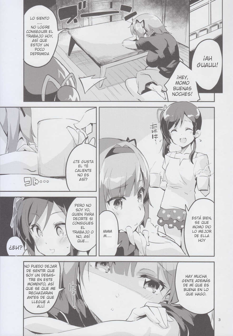 (COMIC1☆12) [Circle-FIORE (Ekakibit)] Shinjin dakara Komori o Makasaremashita.... | Como soy la recien llegada, me ponen como niñera (NEW GAME!) [Spanish] [Dr.Arevix] - Page 3