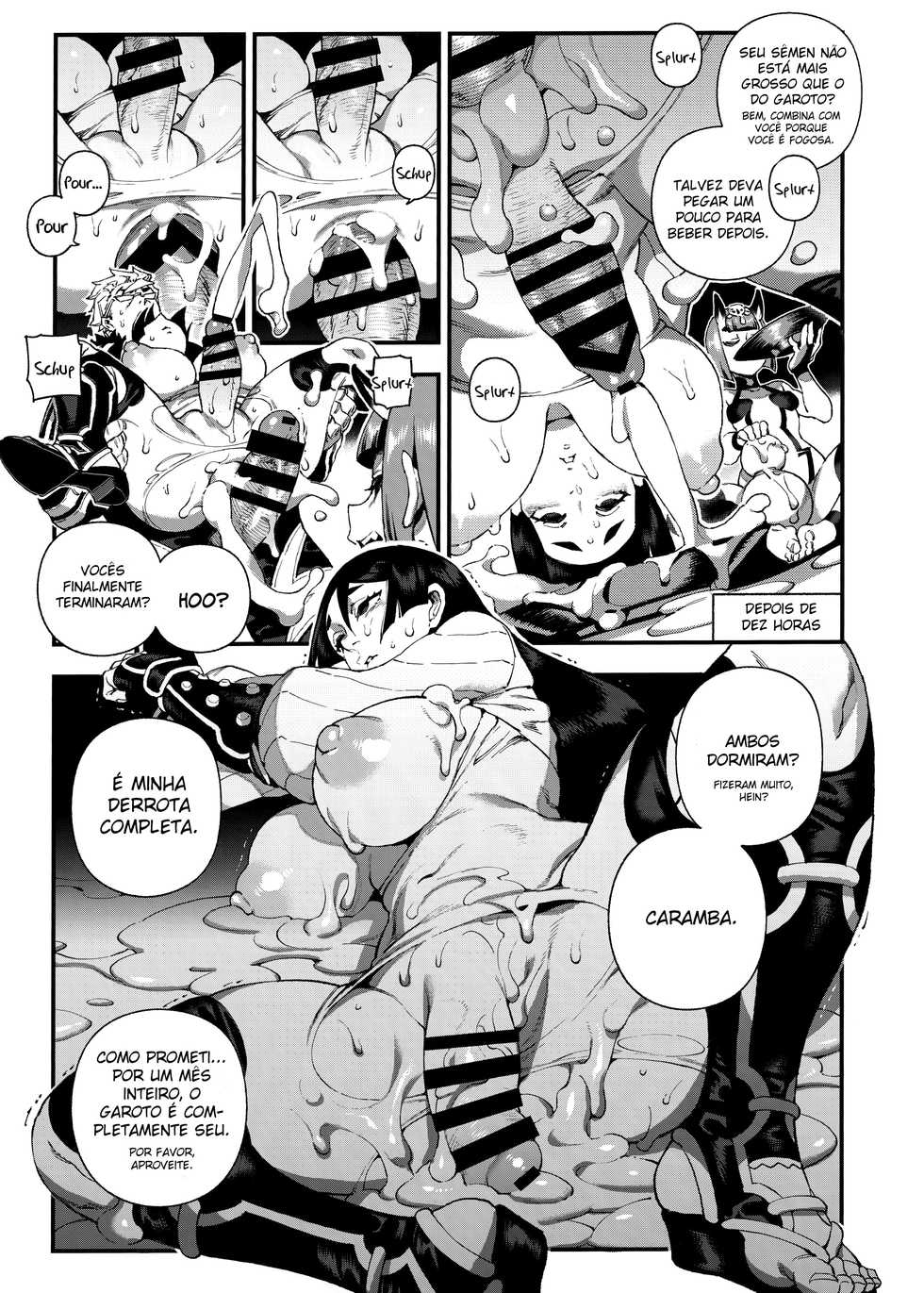 (C96) [Bear Hand (Ireading)] CHALDEA MANIA - Minamoto no Raikou (Fate/Grand Order) [Portuguese-BR] - Page 22
