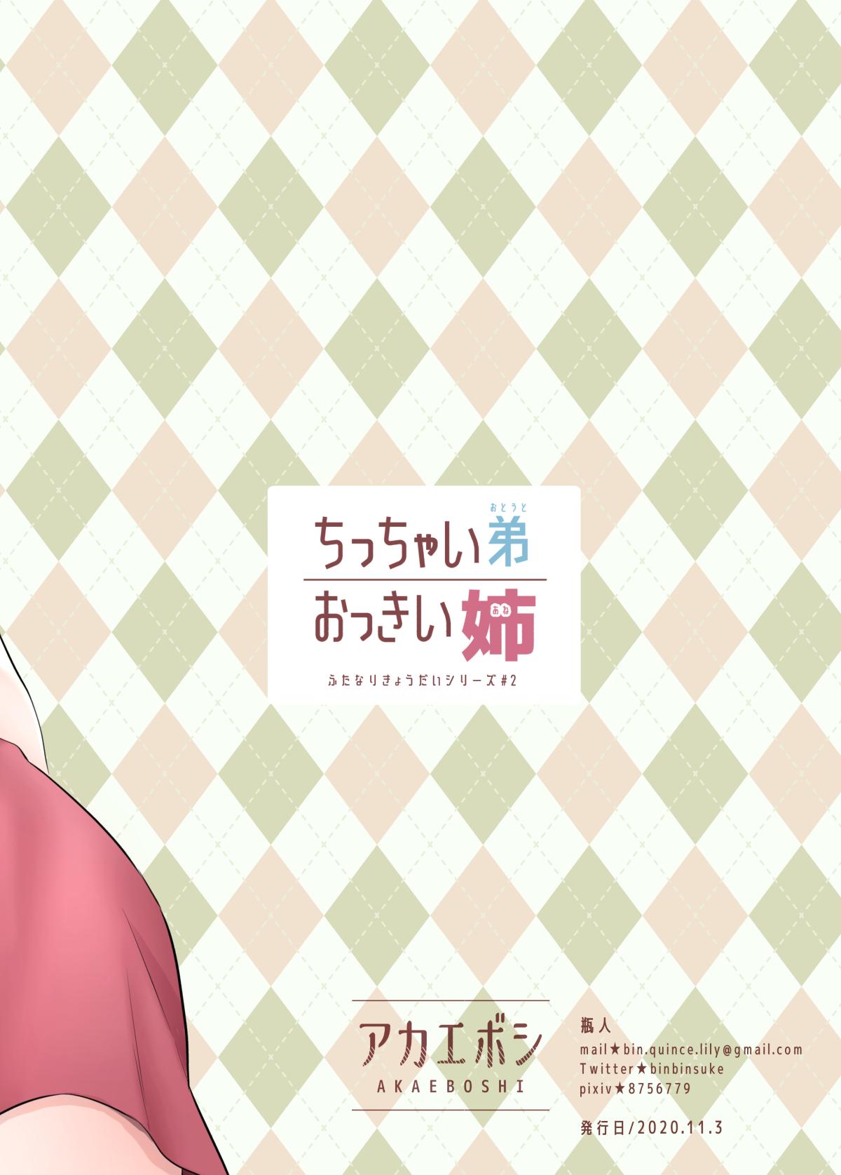 [Akaeboshi (Binto)] Chicchai Otouto Okkii Ane [Digital] - Page 22