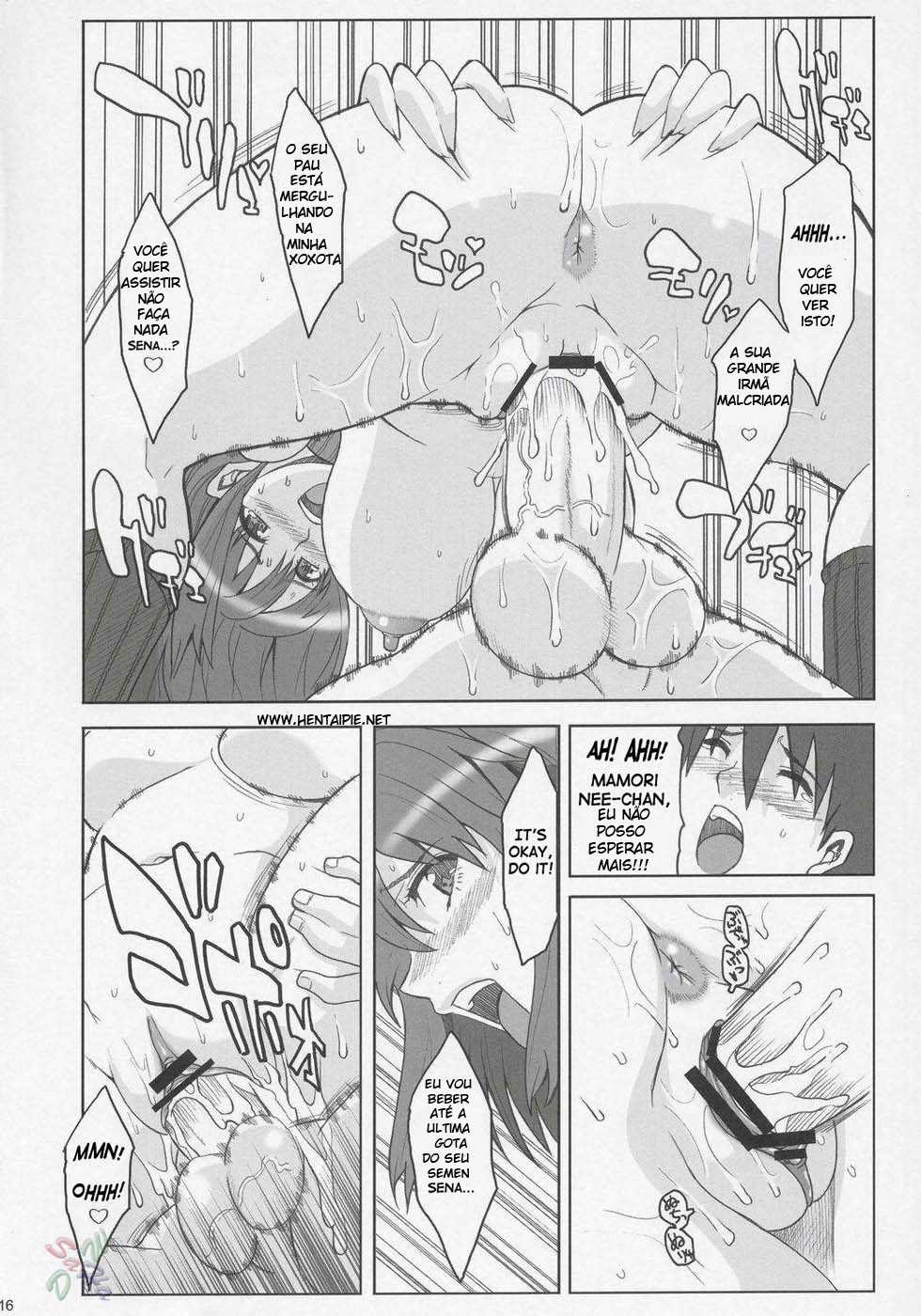 (Comic Castle 2005) [Youkai Tamanokoshi (CHIRO)] RENEWS (Eyeshield 21) [Portuguese-BR] [Hentaipie.net] - Page 15