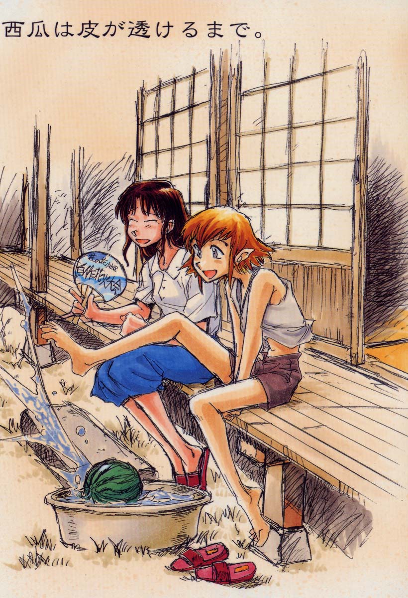 (C67) [Okinawa Taieki Gunjinkai (Yasunaga Kouichirou)] Suika wa Kawa ga Sukeru made (Niea_7) - Page 1