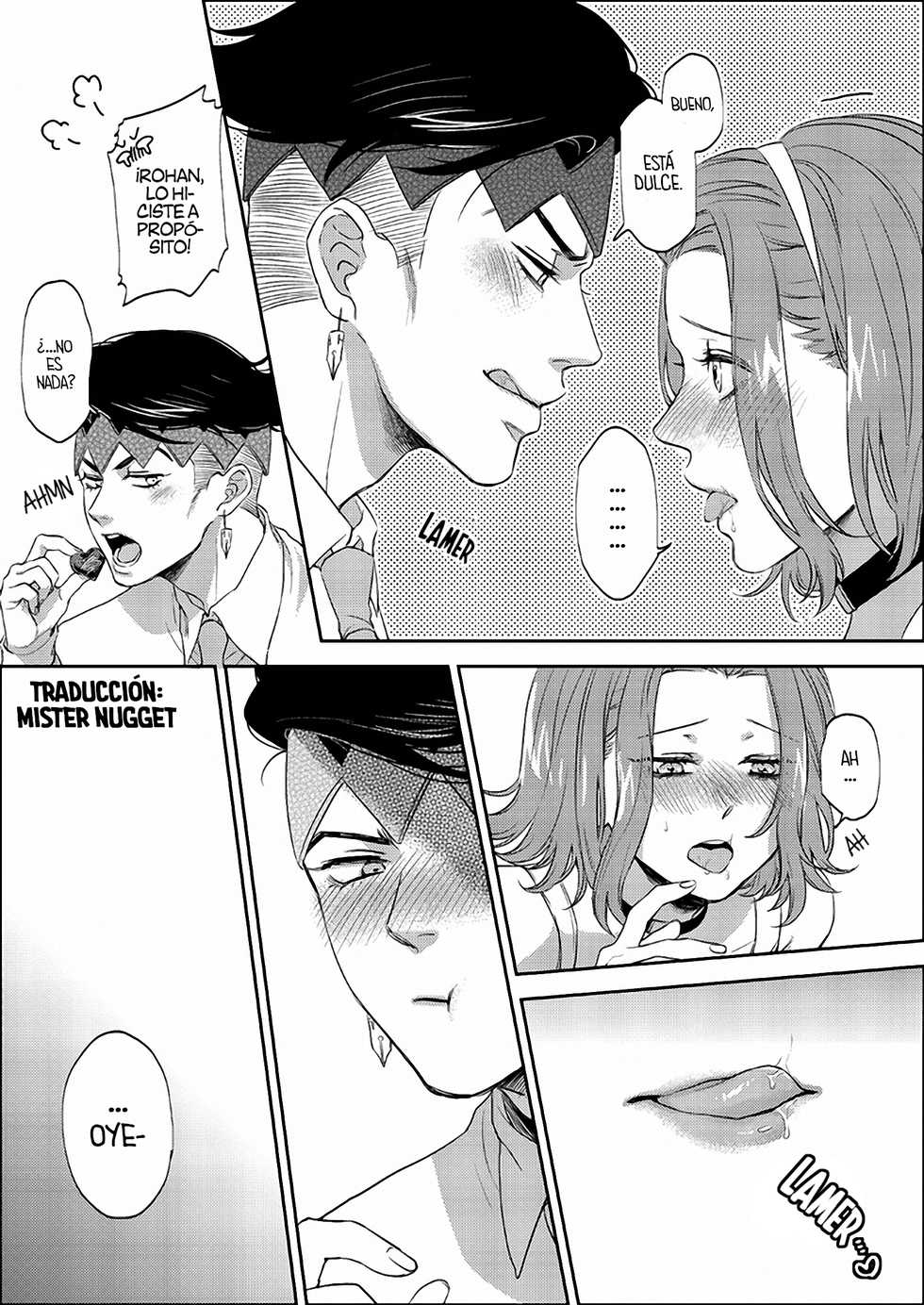 [Leisure*Cafe (Rin*)] Sweet Chocolate (Jojo's Bizarre Adventure) [Spanish] [Mister Nugget] [Decensored] - Page 13